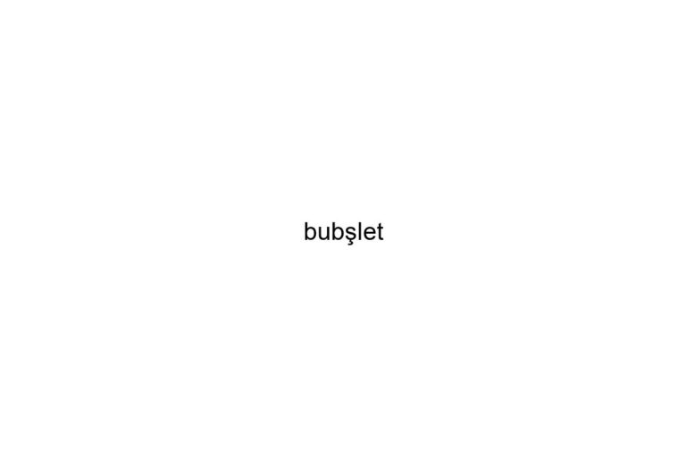 bublet