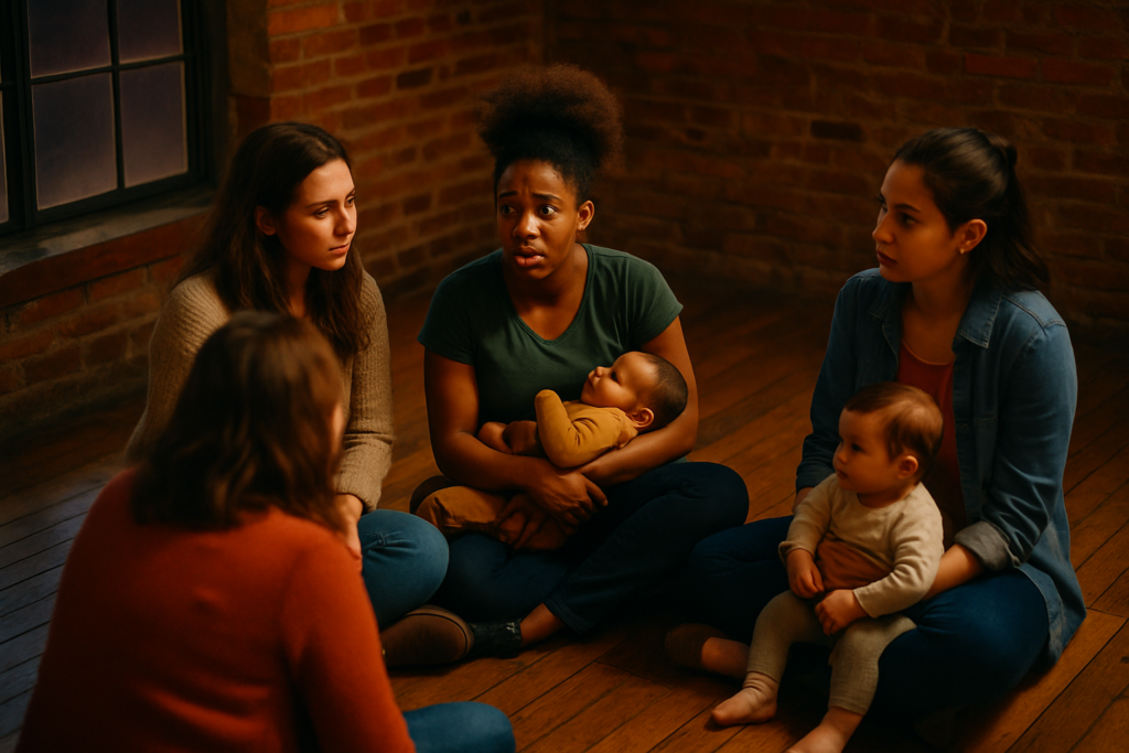 how to start a mom group