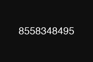 8558348495