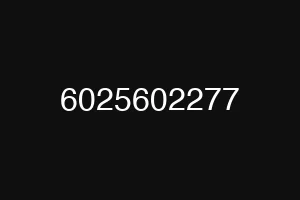 6025602277