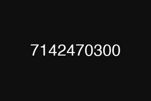 7142470300
