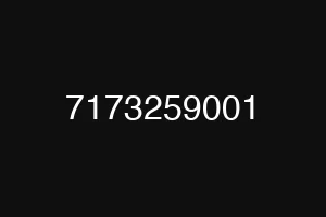 7173259001