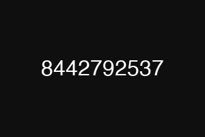 8442792537