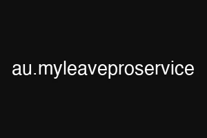 au.myleaveproservice
