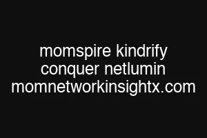 momspire kindrify conquer netlumin momnetworkinsightx.com