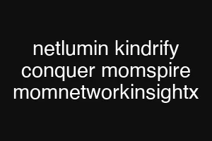 netlumin kindrify conquer momspire momnetworkinsightx